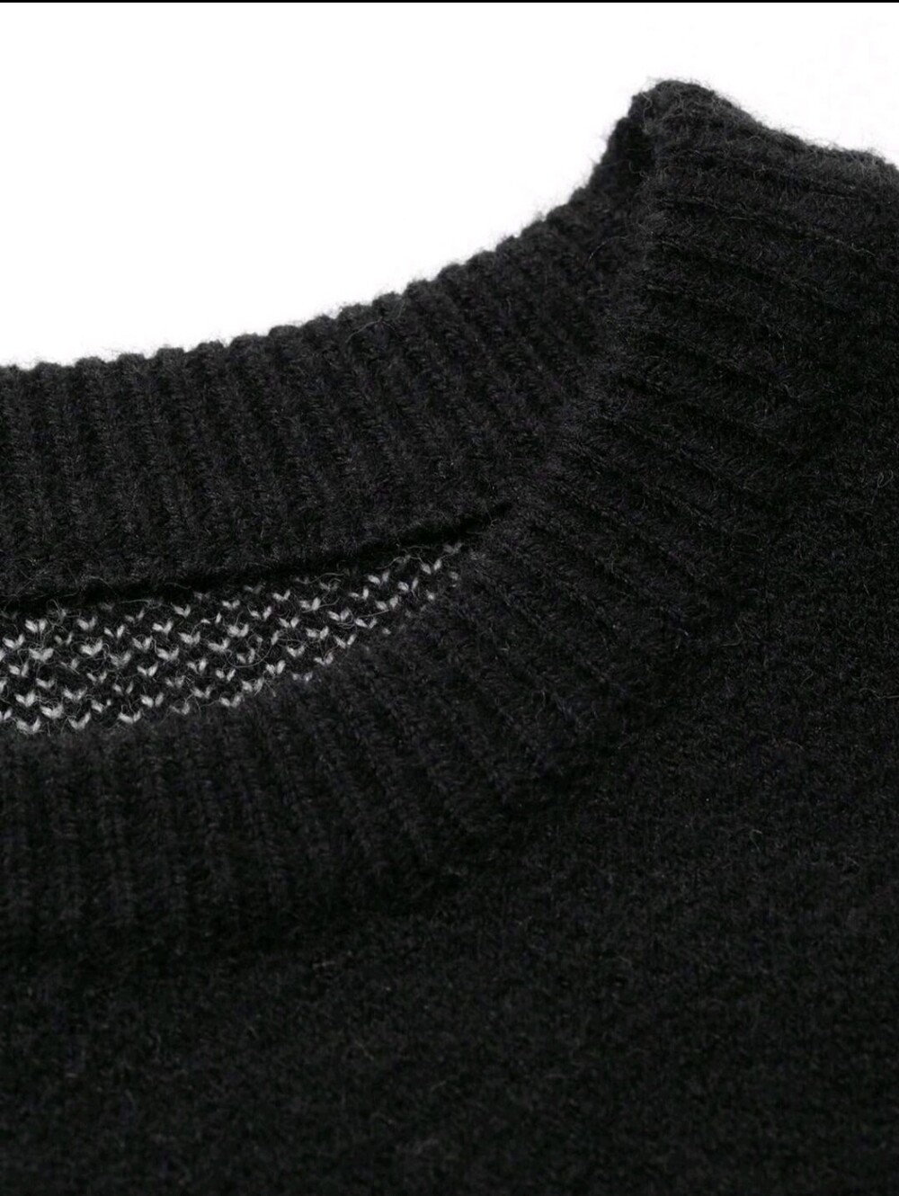Black Bow-Pattern Crewneck Sweater - Women - Picture 8 of 8